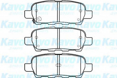KAVO PARTS bp6571 -  Комплект тормозных колодок, дисковый тормоз